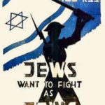Gli ebrei vogliono combattere in quanto ebrei