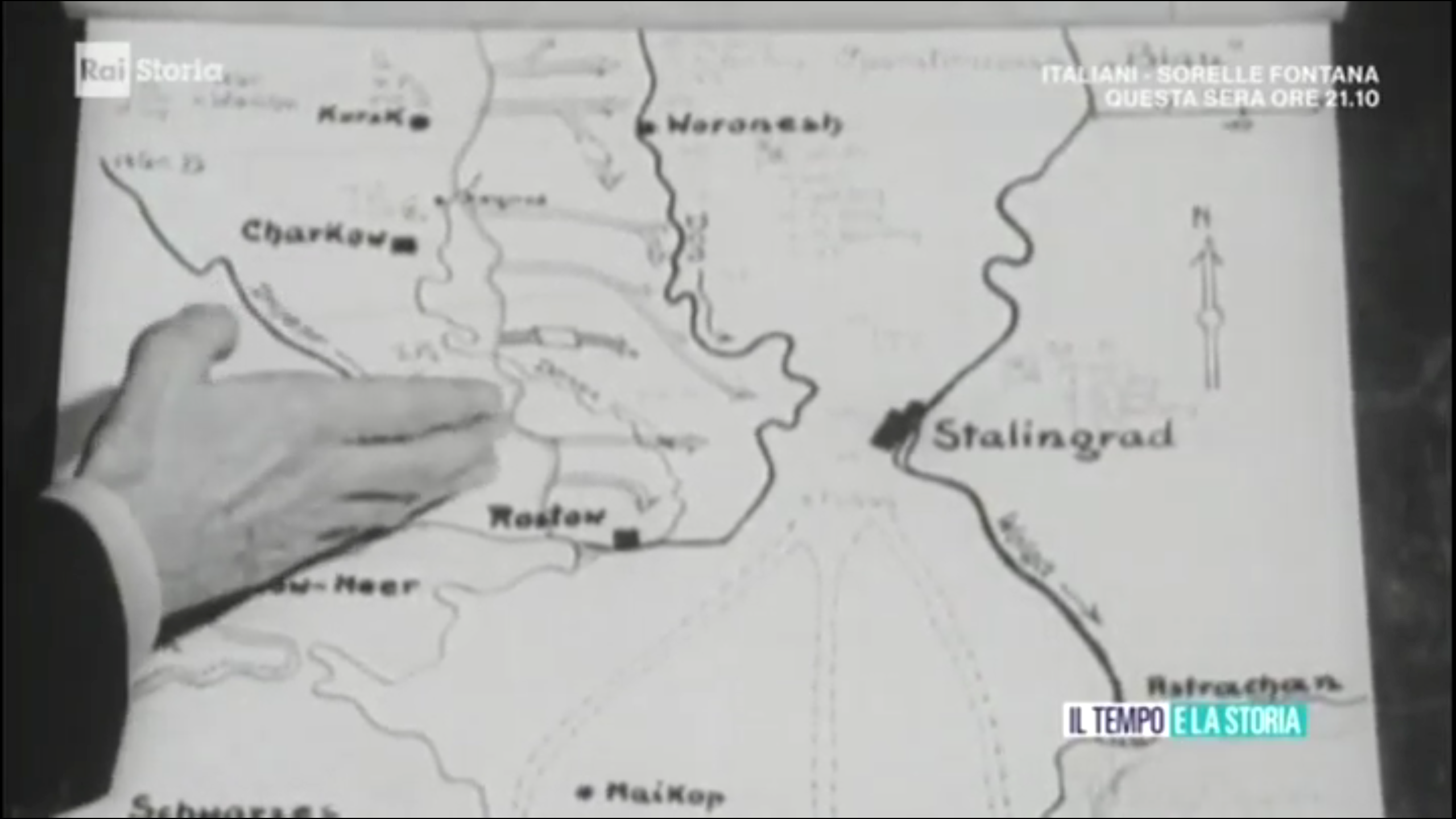  A clear map that makes the battle of Stalingrad easily comprehensible.